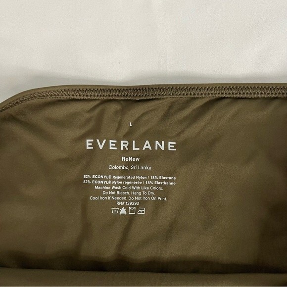 Everlane Womens size L Beech Green The High Rise Hipster Swim Bottom Cheeky - Picture 3 of 9